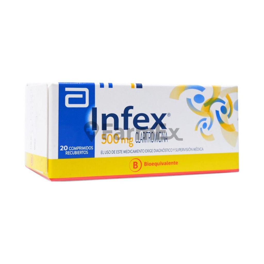 Infex 500 mg x 20 comprimidos ABBOTT